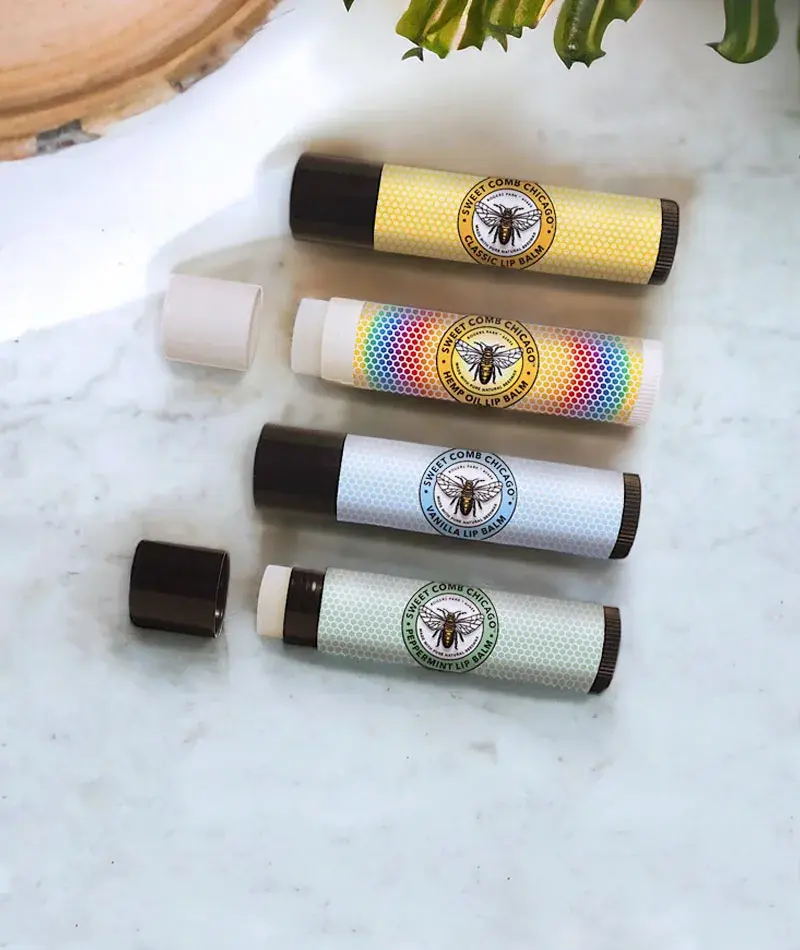 Beeswax Lio Balm 4 Pack Tube
