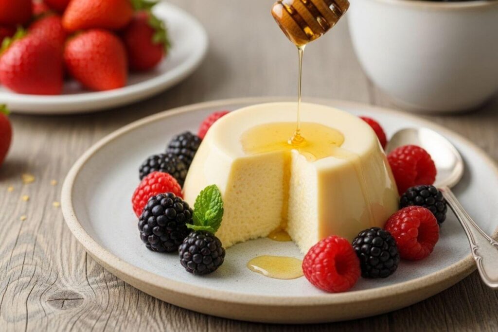 Best honey desserts recipes Honey Panna Cotta