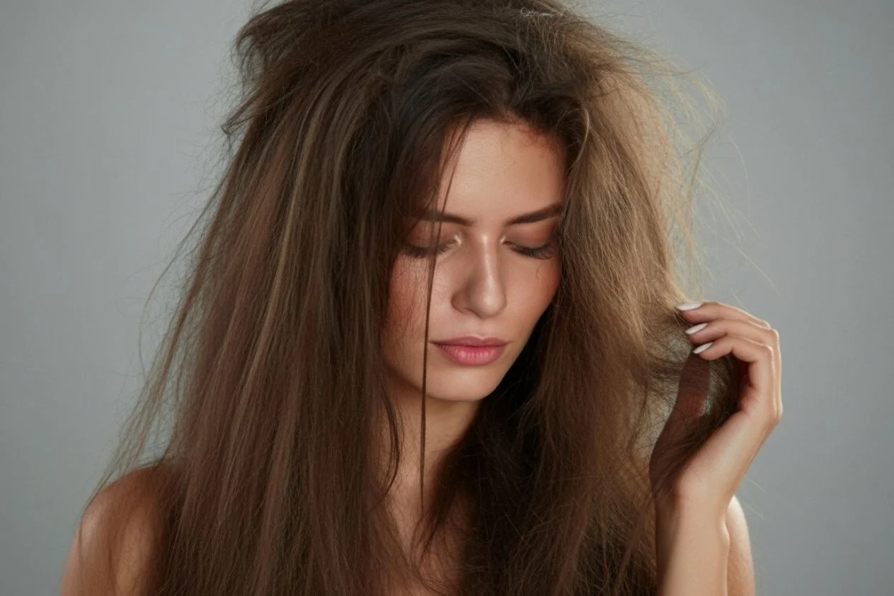 how to repair heat damaged hair naturally