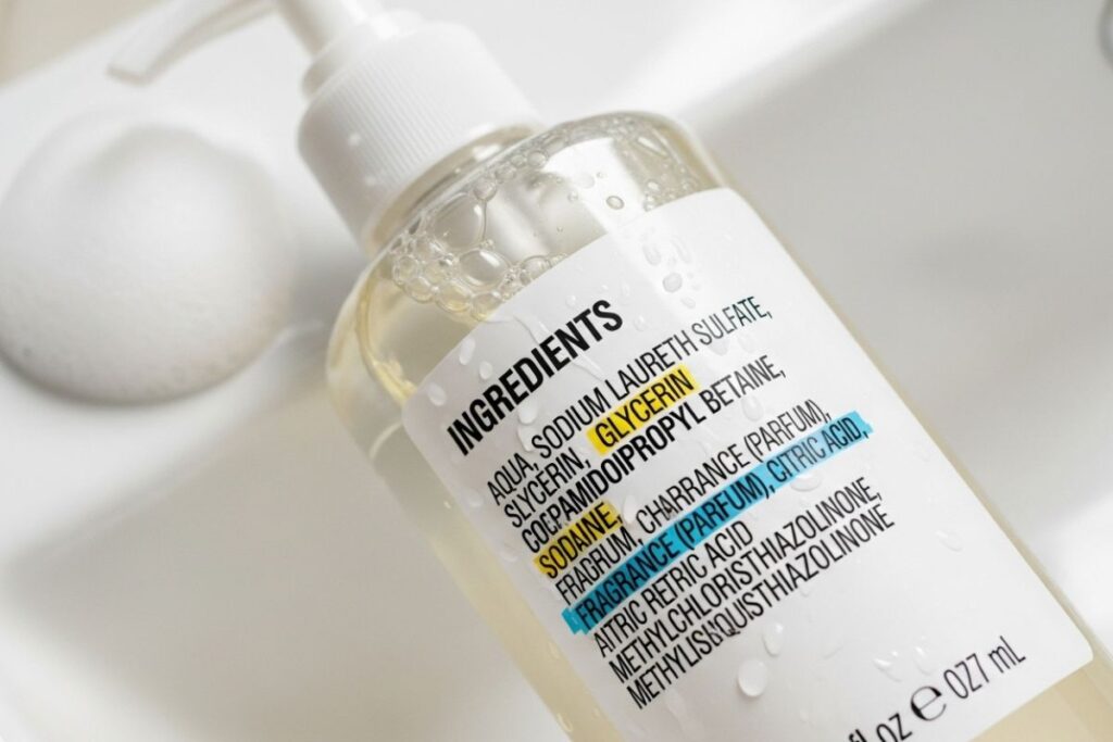 Ingredients to avoid in hand soap