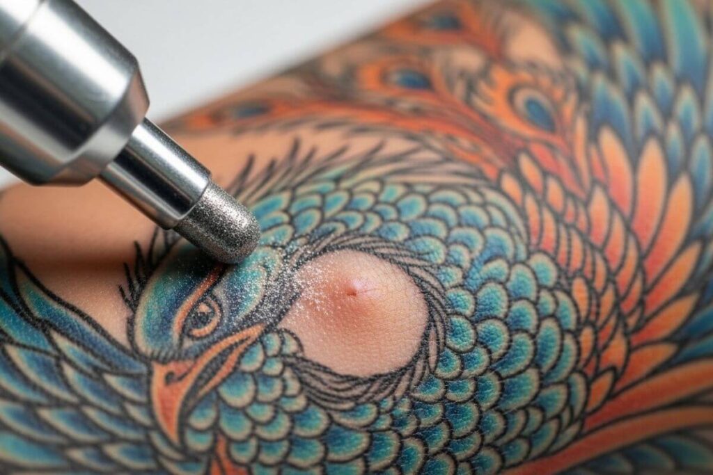 how to reduce tattoo scarring