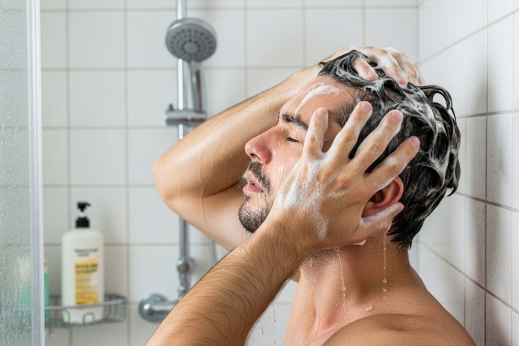 How Do I Get Rid of Dry Flaky Hair Naturally. Wash your hair 2-3 times per week