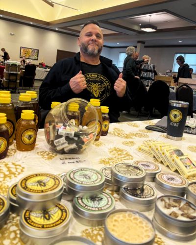 martin Lopez Sweet Comb Chicago at the local market